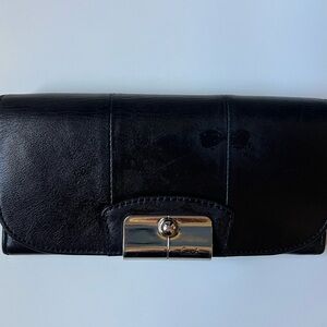 Coach Black Leather Kristin Wallet